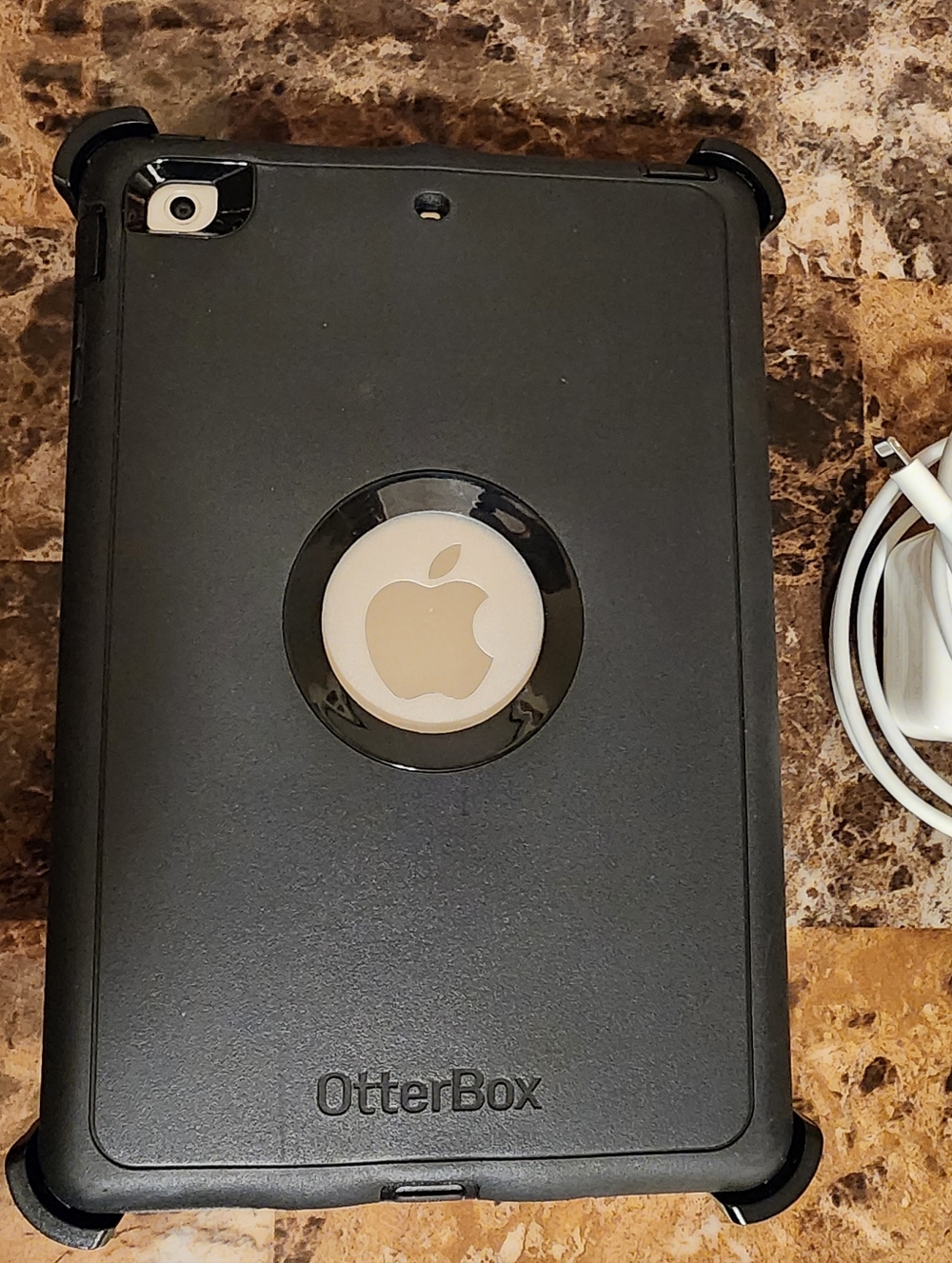 Apple iPad Mini 2 32GB, Wi-Fi, 7.9in A1489 - Silver & Otterbox Defender Case